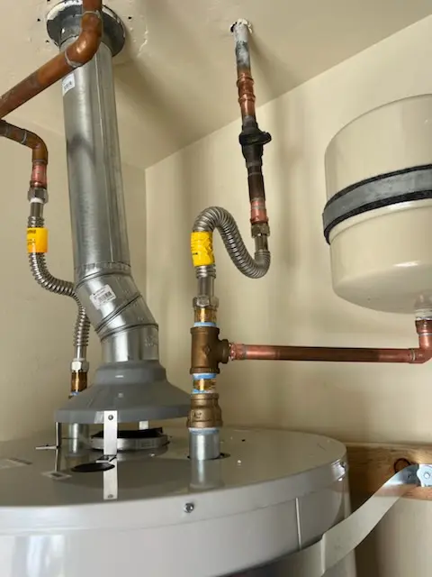 Water heater installation and plumbing repair in The Hamlet